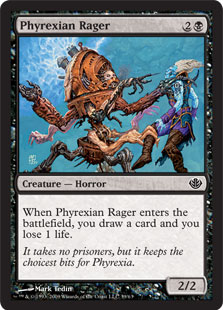 (DDD-CB)Phyrexian Rager/ファイレクシアの憤怒鬼