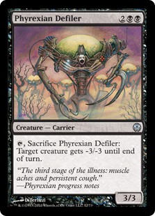 (DDE-UB)Phyrexian Defiler/ファイレクシアの汚染者