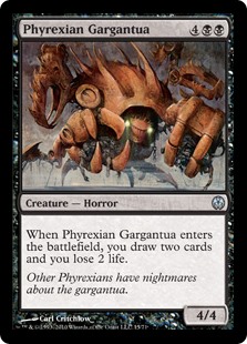 (DDE-UB)Phyrexian Gargantua/ファイレクシアのガルガンチュア