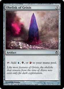 (DDH-CA)Obelisk of Grixis/グリクシスのオベリスク