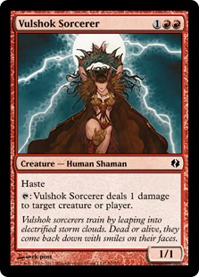 (DDI-CR)Vulshok Sorcerer/ヴァルショクの魔術師