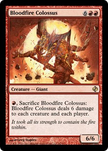 (DDI-RR)Bloodfire Colossus/沸血の巨像