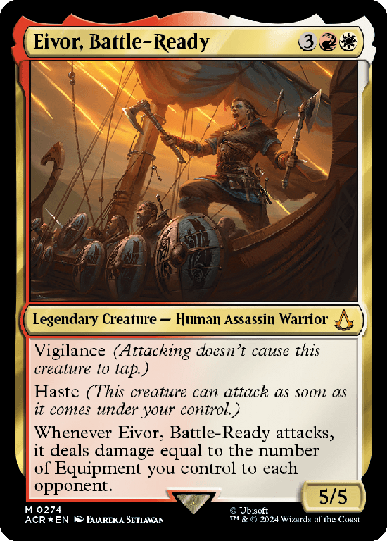 【Foil】(ACR-MM)Eivor, Battle-Ready/Eivor, Battle-Ready