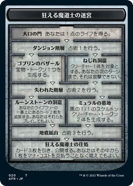 (AFR-Token)Dungeon of the Mad Mage/狂える魔道士の迷宮