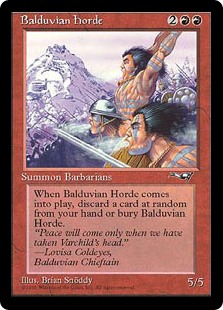 (ALL-RR)Balduvian Horde/バルデュヴィアの大軍