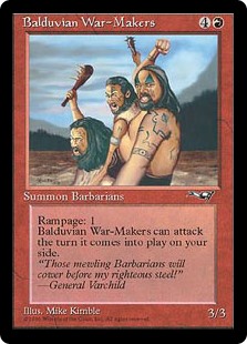 (ALL-CR)Balduvian War-Makers (B)