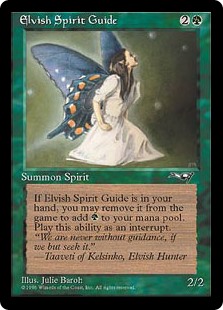 (ALL-UG)Elvish Spirit Guide/エルフの指導霊
