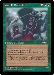(ALL-CG)Gorilla Berserkers (A)