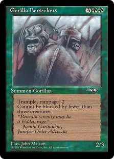 (ALL-CG)Gorilla Berserkers (B)