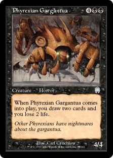 【Foil】(APC-UB)Phyrexian Gargantua/ファイレクシアのガルガンチュア