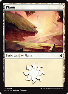 (BFZ-CL)Plains/平地【No.252, Regular Art】