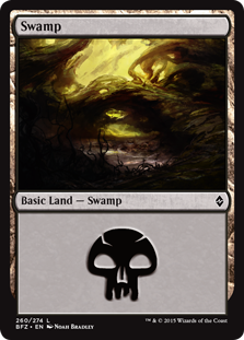 (BFZ-CL)Swamp/沼【No.260, Regular Art】