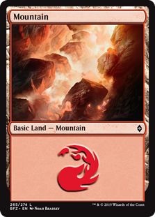 (BFZ-CL)Mountain/山【No.265, Regular Art】