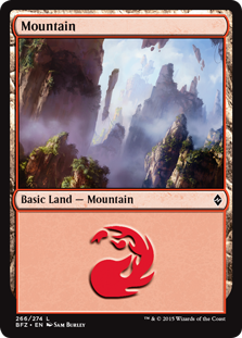 (BFZ-CL)Mountain/山【No.266, Regular Art】