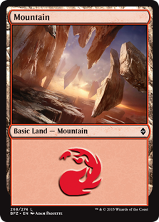 (BFZ-CL)Mountain/山【No.268, Regular Art】