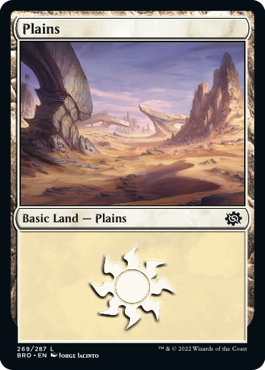 【Foil】(BRO-CL)Plains/平地【No.269】