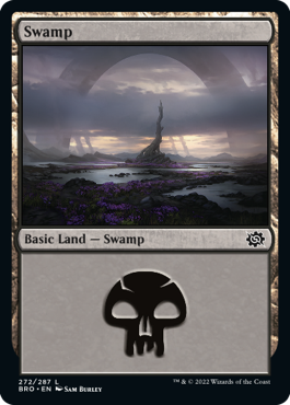 【Foil】(BRO-CL)Swamp/沼【No.272】