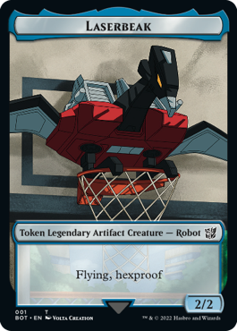 (BOT-Token)Laserbeak Token/レーザービークトークン【No.001】