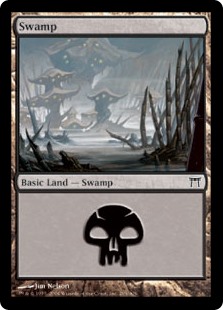 【Foil】(CHK-CL)Swamp/沼【No.295】