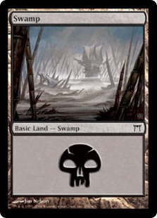 【Foil】(CHK-CL)Swamp/沼【No.298】