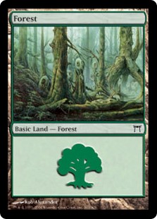 【Foil】(CHK-CL)Forest/森【No.303】