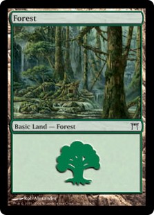 【Foil】(CHK-CL)Forest/森【No.305】