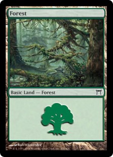 【Foil】(CHK-CL)Forest/森【No.306】