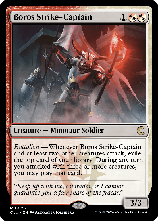 (CLU-RM)Boros Strike-Captain