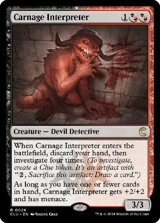 (CLU-RM)Carnage Interpreter