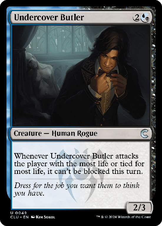 (CLU-UM)Undercover Butler