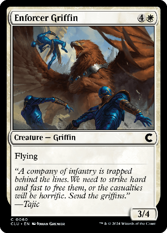 (CLU-CW)Enforcer Griffin/執行官のグリフィン