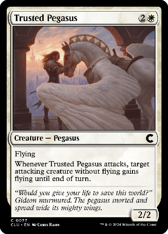 (CLU-CW)Trusted Pegasus/信頼あるペガサス
