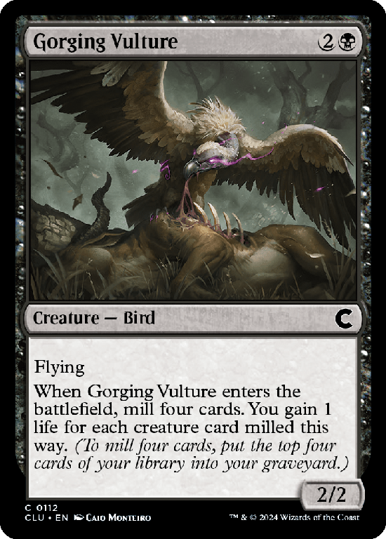 (CLU-CB)Gorging Vulture/貪る禿鷹