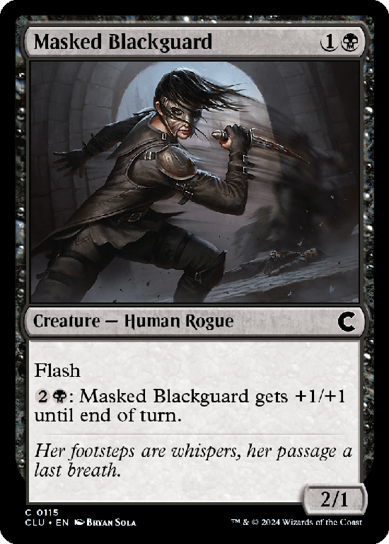 (CLU-CB)Masked Blackguard/仮面の悪党