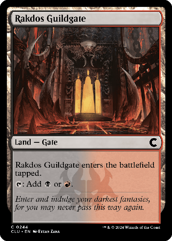 (CLU-CL)Rakdos Guildgate/ラクドスのギルド門
