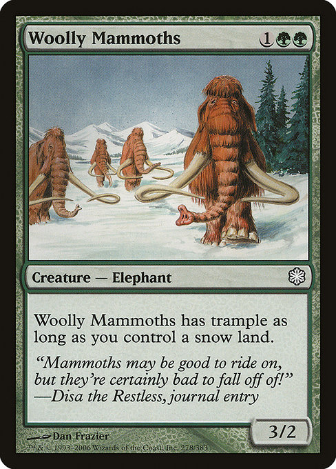 (CST-CG)Woolly Mammoths/長毛マンモス