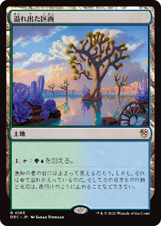 (DRC-RL)Overflowing Basin/溢れ出た区画
