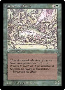 (DRK-CG)Carnivorous Plant/人喰い植物