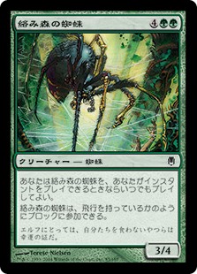 (DST-CG)Tangle Spider/絡み森の蜘蛛