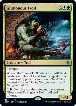 (ELD-RM)Gluttonous Troll/大食いトロール