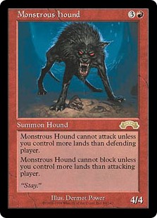(EXO-RR)Monstrous Hound/巨怪なる猟犬