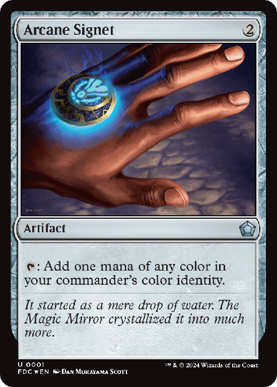【Foil】(FDC-UA)Arcane Signet/秘儀の印鑑