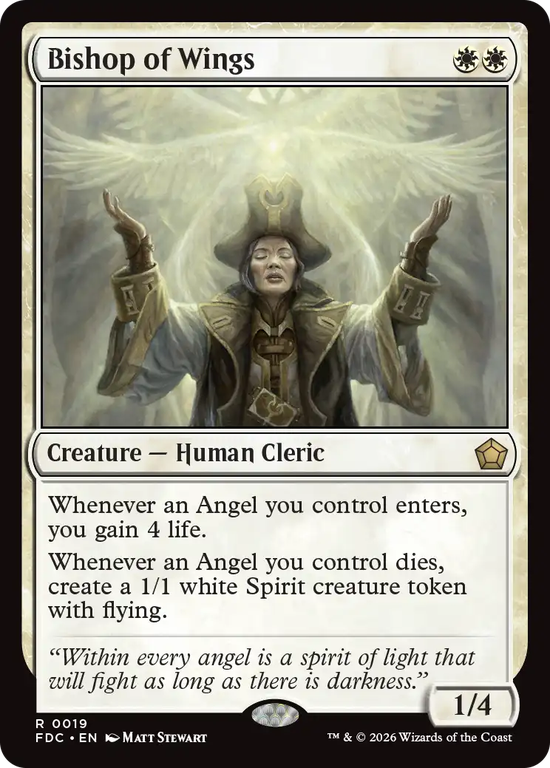 (FDC-RW)Bishop of Wings/翼の司教