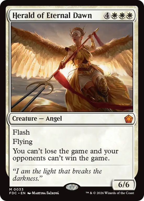 (FDC-MW)Herald of Eternal Dawn/永遠曙光の伝令