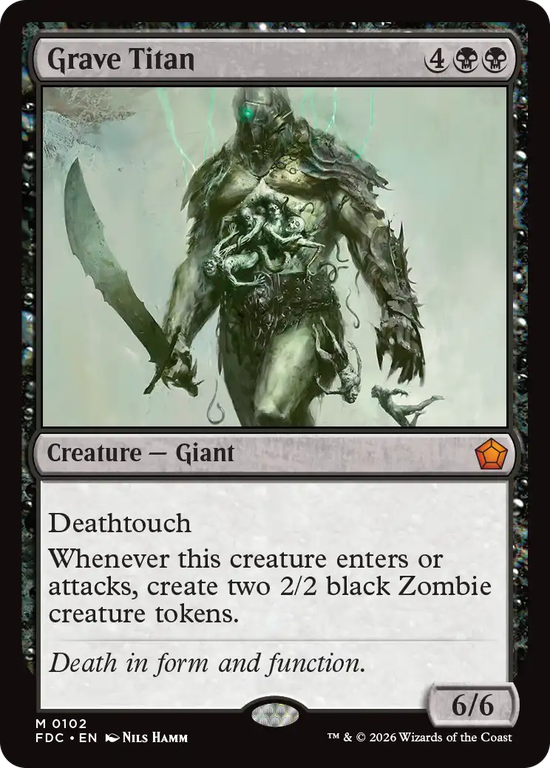 (FDC-MB)Grave Titan/墓所のタイタン