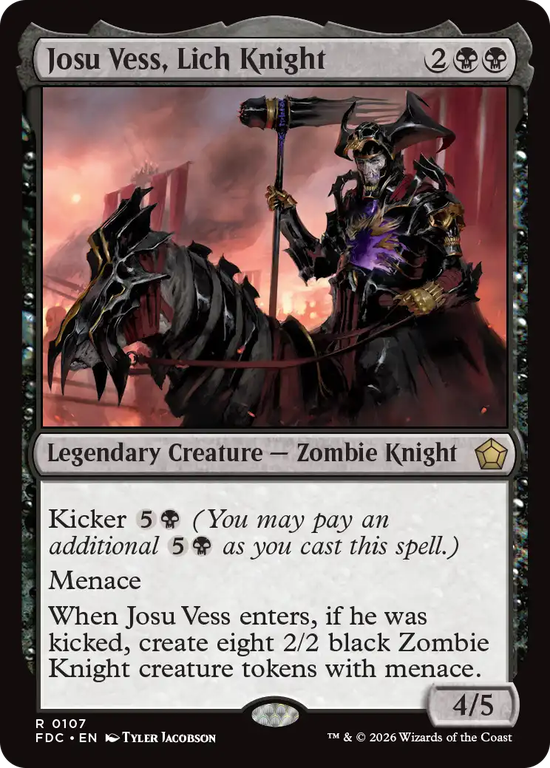 (FDC-RB)Josu Vess, Lich Knight/リッチの騎士、ジョス・ヴェス