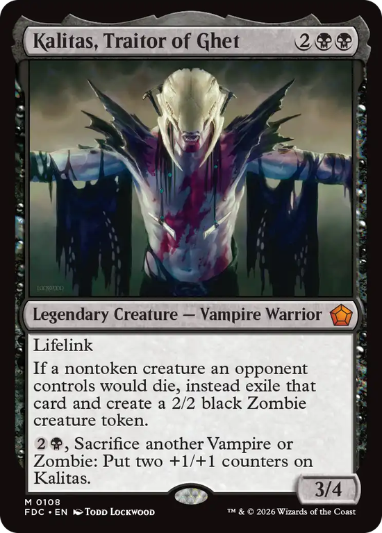 (FDC-MB)Kalitas, Traitor of Ghet/ゲトの裏切り者、カリタス