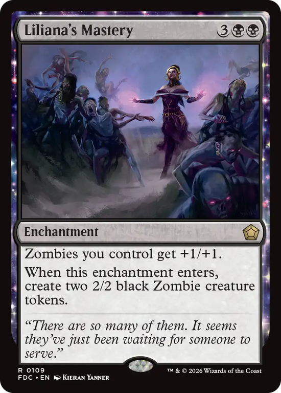 (FDC-RB)Liliana's Mastery/リリアナの支配