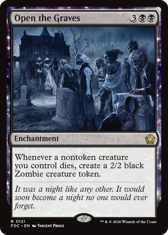 (FDC-RB)Open the Graves/墓地解放