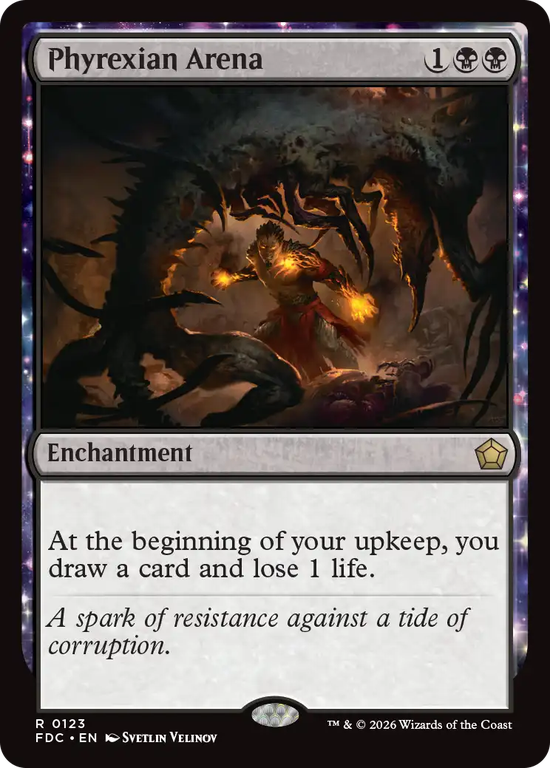 (FDC-RB)Phyrexian Arena/ファイレクシアの闘技場